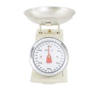 Orsina Premium Constructed 3Kg Cream Retro Kitchen Scale, Retro Kitchen Scale, Iron Steel Constructed Baking Scale