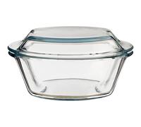 Orsina Premium Set Of Three Casserole Dishes, Borosilicate Glass Casserole Dish For Baking, Versatile Baking Dish in Clear Orsina Clear