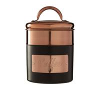 Orsina Prescott Charcoal And Copper Coffee Canister