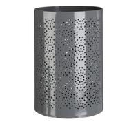 Orsina Punched Large Candle Holder in Grey Orsina Grey