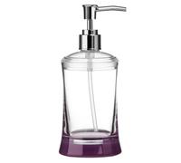 Orsina Purple And Clear Acrylic Moisturizer Dispenser