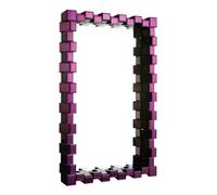 Orsina Purple Mirrored Box Frame Mirror