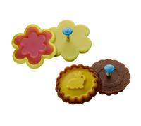 Premier Housewares Cookie Stamps - Set of 2, Rabbit/Flower
