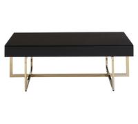 Orsina Ragusa Coffee Table in Black Orsina Black