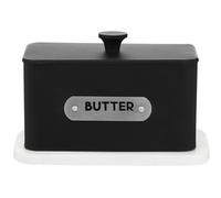 Orsina Rectangular Butter Dish, Metal Build Covered Butter Dish With Lid, Elegant Design Butter Dish For Kitchen
