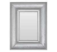 Orsina Rectangular Wall Mirror With Bevelled Glass Frame, Boutique Style Mirror With Mosaic Inlay, Functional Mdf