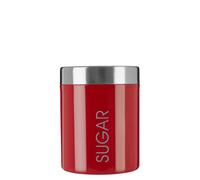 Orsina Red Enamel Sugar Canister - Single Canister
