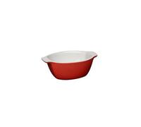 Orsina Red Oval Baking Dish,190Ml Baking Tray,baking Kit For Cake,essential Baking ,durable Stoneware, Stoneware