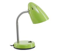 Orsina Red Table Lamp for Work Desk, Desk Lamp with Conical Lamp Head, Long Lasting Iron Bedside Lamp in Green Orsina Green