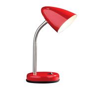 Premier Housewares Maison By Premier Red Gloss Desk Lamp