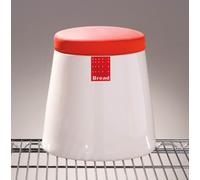 Orsina Red Tag Bread Bin in White Orsina White