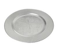 Orsina Redbud Silver Charger Plate