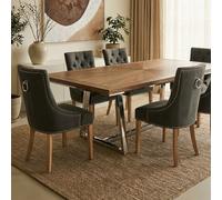 Orsina Regents Park Grey Linen Dining Chair