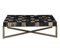 Orsina Relic Coffee Table With Brass Finish