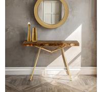 Orsina Relic Console Table With Agate Top