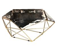 Orsina Relic Dark Petrified Wood Coffee Table