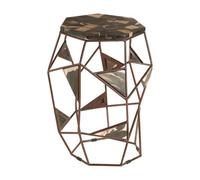 Orsina Relic Side Table With Asymmetric Frame