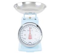Orsina Retro 3kg Pastel Blue Retro Kitchen Scale, Premium Kitchen Scale, Iron Steel Constructed Baking Scale Orsina Blue