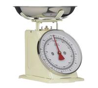 Orsina Retro Style 5Kg Cream Kitchen Scale, Premium Kitchen Scale, Iron Steel Constructed Analogue Baking Scale Orsina Cream
