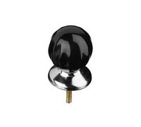 Orsina Retro Style Ceramic Drawer Knobs in Black Orsina Black