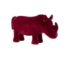 Orsina Rhino Maroon Animal Chair