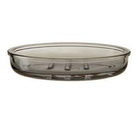 Ridley Glass Soap Dish, Smoky Glass Premier Housewares Clear One Size