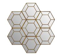 Orsina Riva Wall Mirror in Gold Orsina Gold