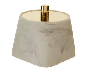 Orsina Riviera Clear Glass Cotton Jar