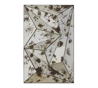 Orsina Riza 3D Prism Wall Mirror in Black Orsina Black