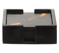 Orsina Roma Set Of Four Tortoise Shell Coasters