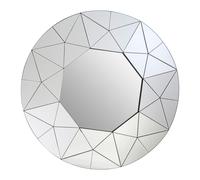 Orsina Roona Wall Mirror in Silver Orsina Silver