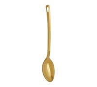 Orsina Rose Gold Plated Serving Spoon With Extended Grip, Metal Spoon With Hanging Loop, Stylish Cooking Spoon Orsina Gold