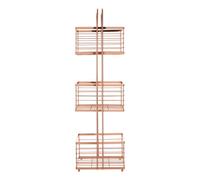 Orsina Rose Gold Rectangular Storage Caddy