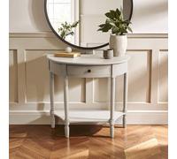 Interiors By Ph Console Table Single Drawer Vintage - Grey