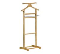 Orsina Rubberwood Clothes Valet Premium Wooden Stand