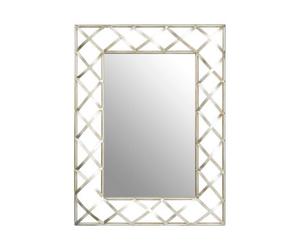 Orsina Rubia Round Framed Modern Wall Mirror