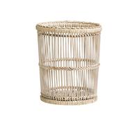 Orsina Rustic White Washed Waste Bin