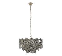 Orsina Rydello Grey Glass Chandelier Orsina Grey