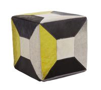 Orsina Safira Abstract Pouffe Orsina Multicolor