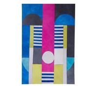 Orsina Safira Genuine Leather Multicoloured Wall Art