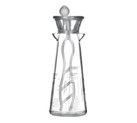 Orsina Salad Dressing Mixer, Durable Glass Salad Spinner, Airtight Lid Lettuce Spinner & Mixer for Kitchen in Clear Orsina Clear