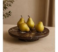 Orsina Salmo Red Marble Lazy Susan