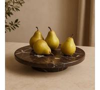 Orsina Salmo Red Marble Lazy Susan Orsina Multicolor