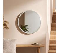 Premier Housewares Saska Small Antique Silver Wall Mirror