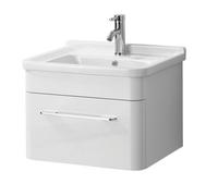 Orsina Savannah White Hi Gloss Under Basin One Drawer Cabinet