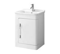 Orsina Savannah Wht Hi Gloss Undr, Delivered Fully Assembled in White Orsina White