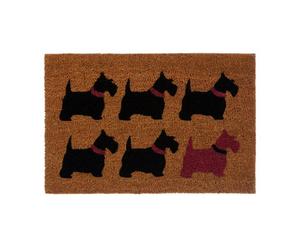 Orsina Scottie Dog Printed Coir Doormat
