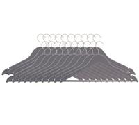 Maison by Premier Set Of Twenty Matte Grey Clothes Hangers