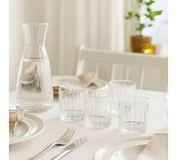 Orsina Set Of Four Beaufort Crystal Large Tumblers in Clear Orsina Clear