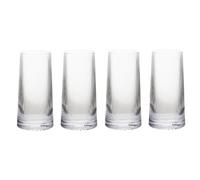 Orsina Set Of Four Eldon Ribbed Clear Hi Ball Glasses Mob Packagaing